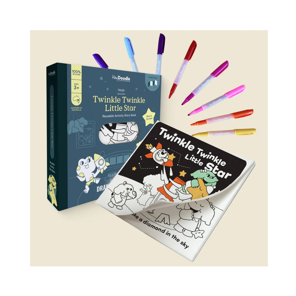 Reusable Colouring Book - Twinkle Twinkle Little Star Tales