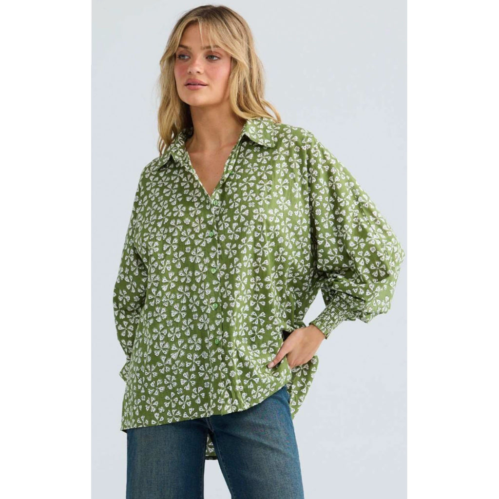 Shirt Chantilly - Sage Petal