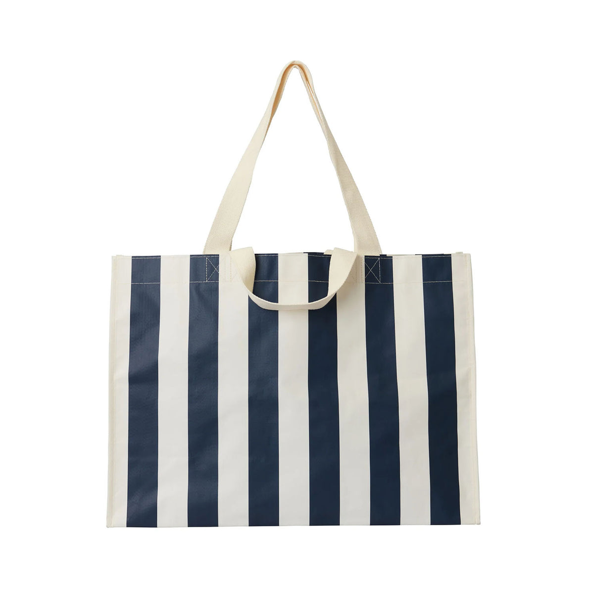 Beach Bag Carryall - Marine Stripe