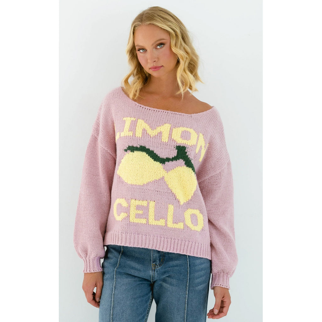 Knit Jumper Limoncello - Pink