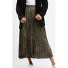 Skirt Sunray Pleat - Leopard