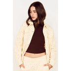Jacket Denim - Abrea Broderie
