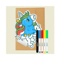 Hey Doodle Reusable Greeting Card - Unicorn