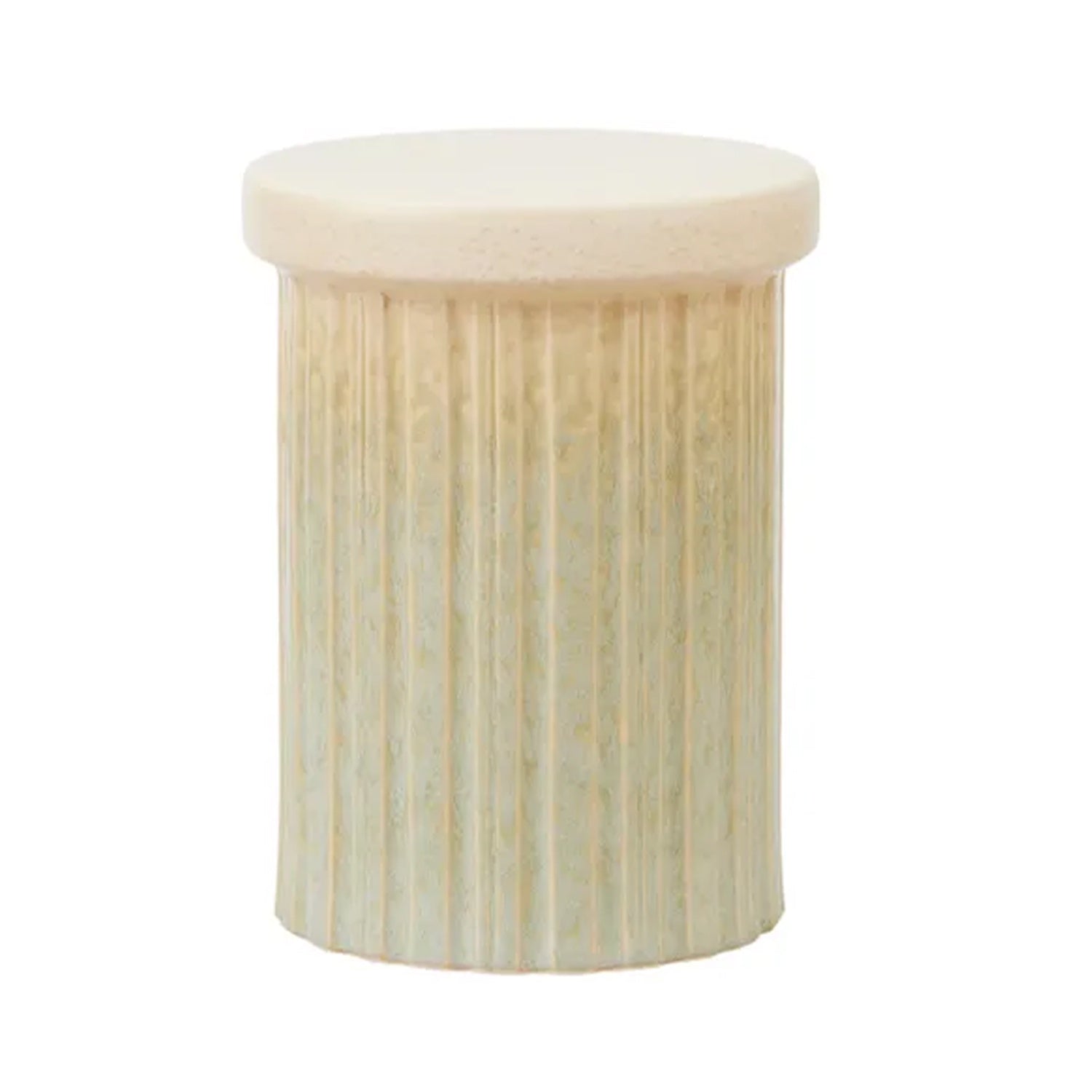 Stool Duke Ceramic 34x46cm - Sea Foam