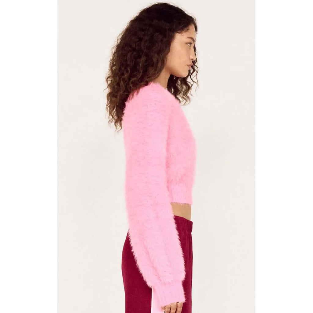 Knit Clio Fluffy - Fuchsia