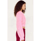Knit Clio Fluffy - Fuchsia