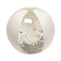 Inflatable Beach Ball Cotton Candy Glitter