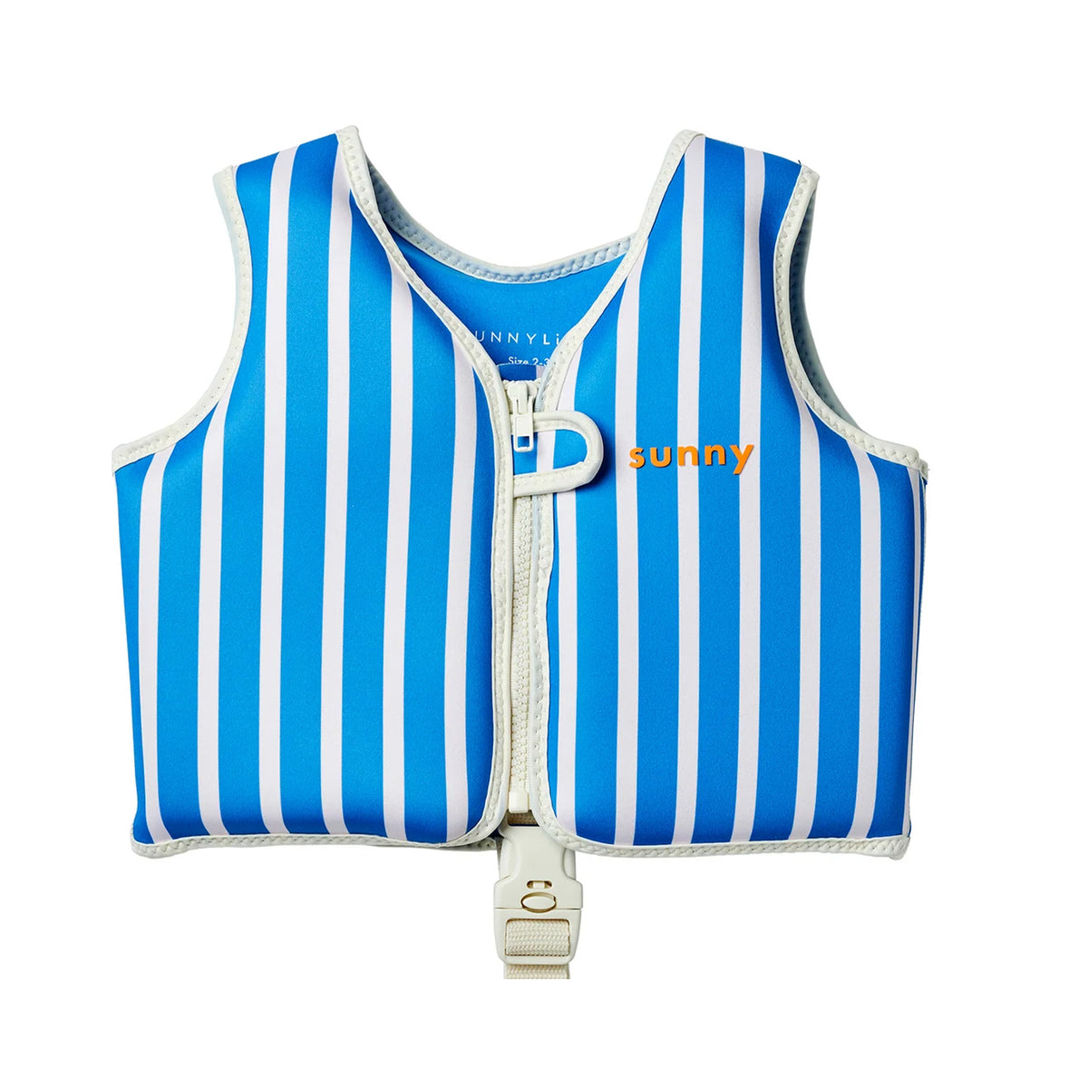 Kids Swim Vest 2-3 Tino the Tiger Blue