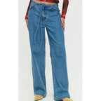 Jeans - Geneva Mid Rise Mid Blue