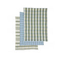 Tea Towel Kit S/3 Recycled Cotton - Olive (50x70cm)