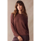 Top Spring Knit - Chocolate