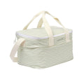 Light Cooler Bag Sea Sage Stripe