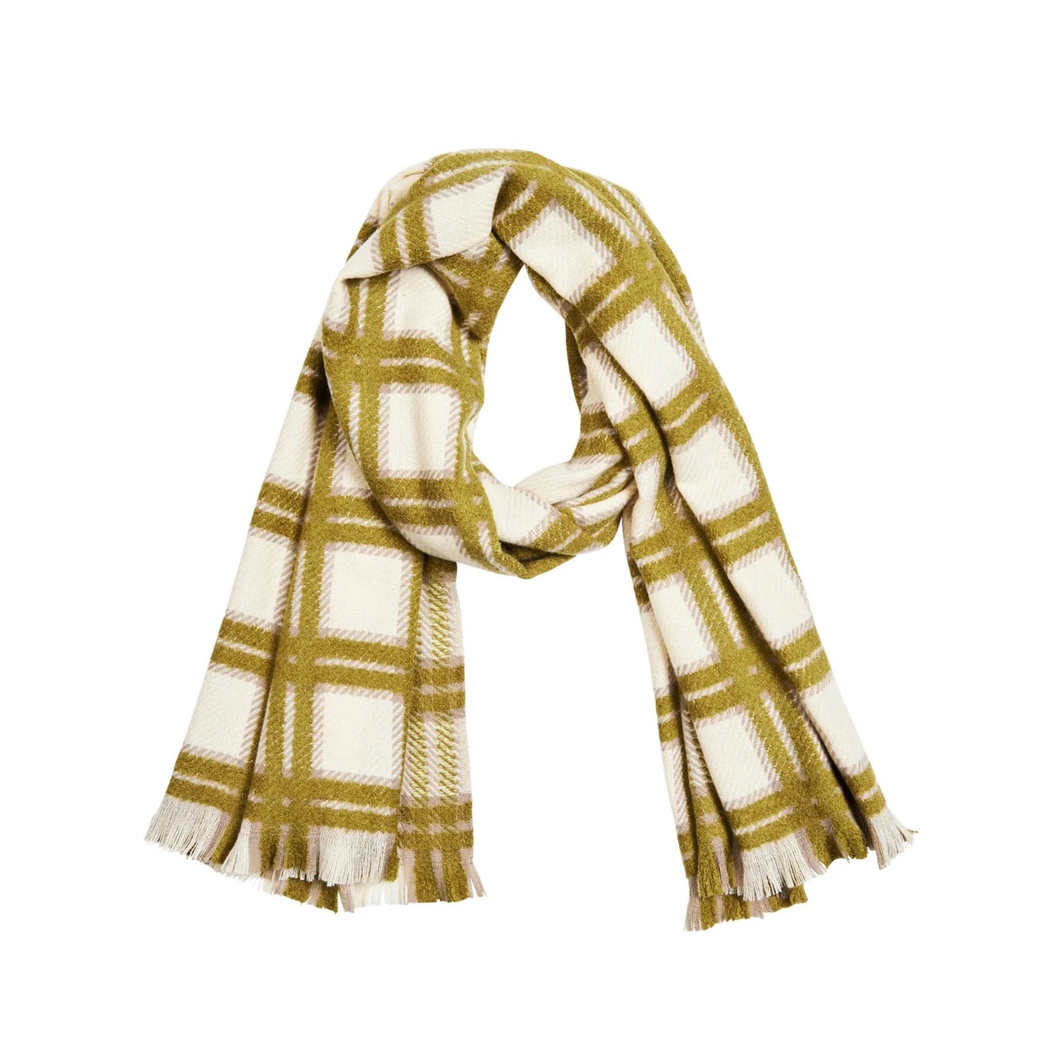 Scarf Aman - Chartreuse