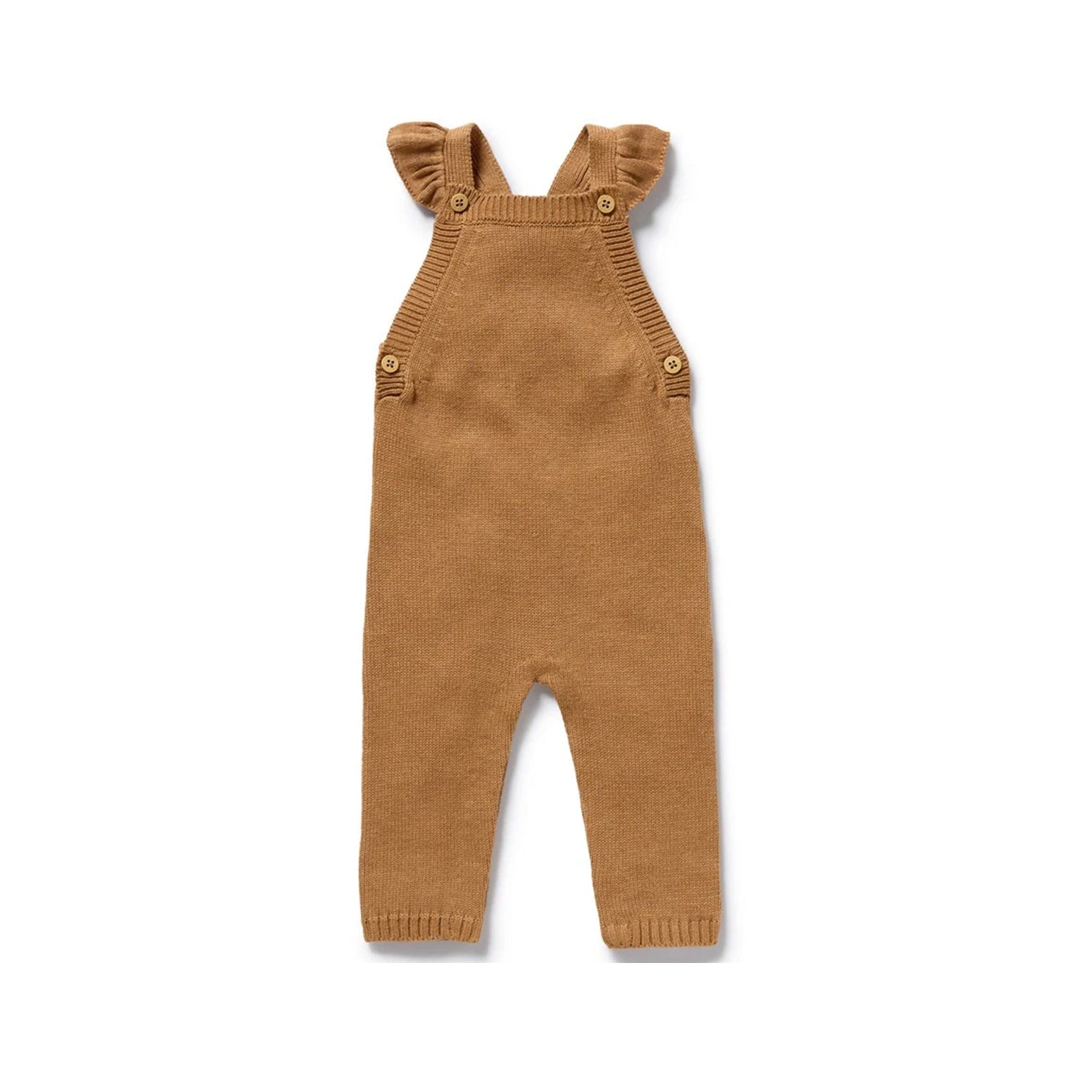 Overall Ruffle - Autumn Organic Knitted