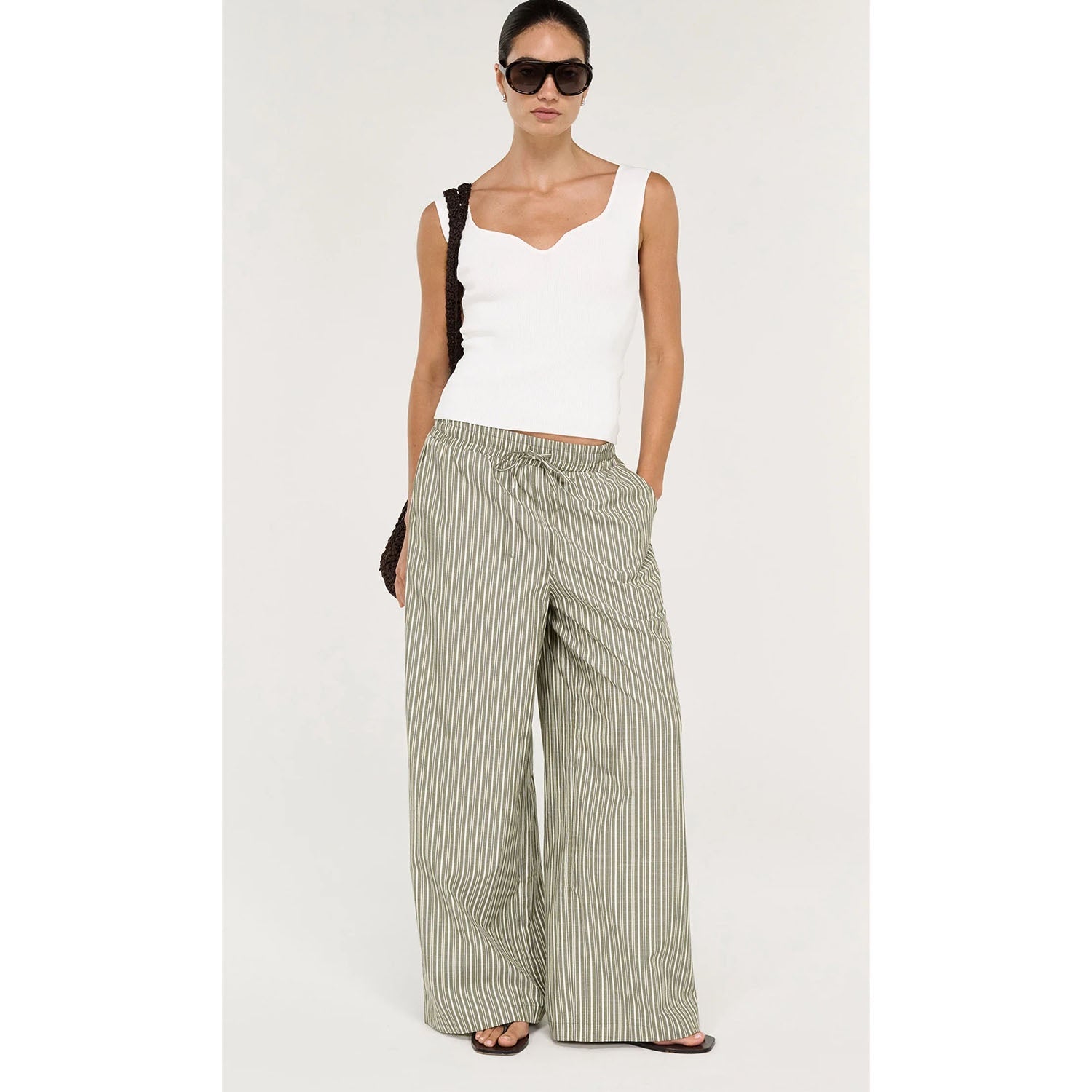 Tank Knit Vera - White