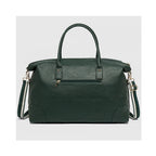 Alexis Stripe Weekender Travel Bag - Forest Green Stripe