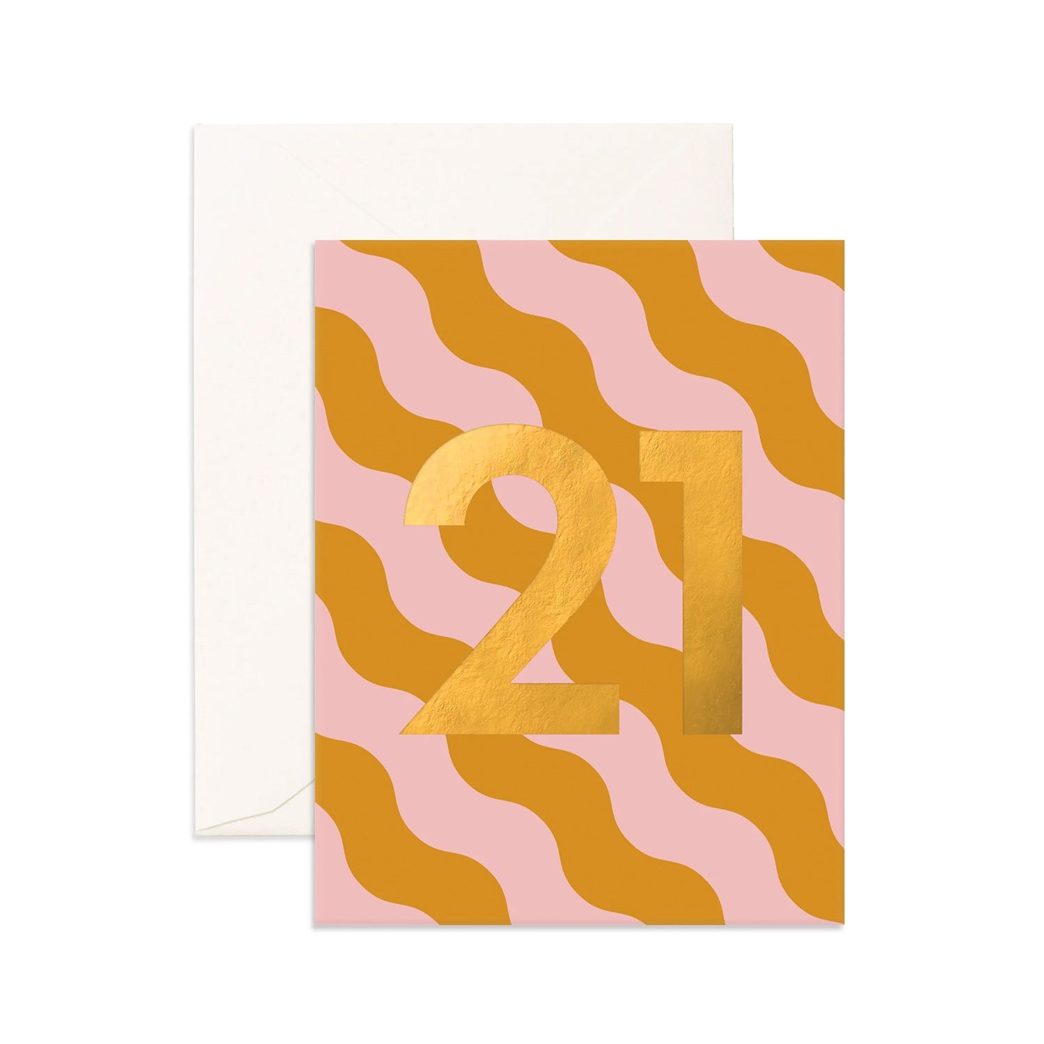 Card No. 21 Mustard Ripple