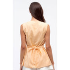 Top Zendaya Vest - Yellow