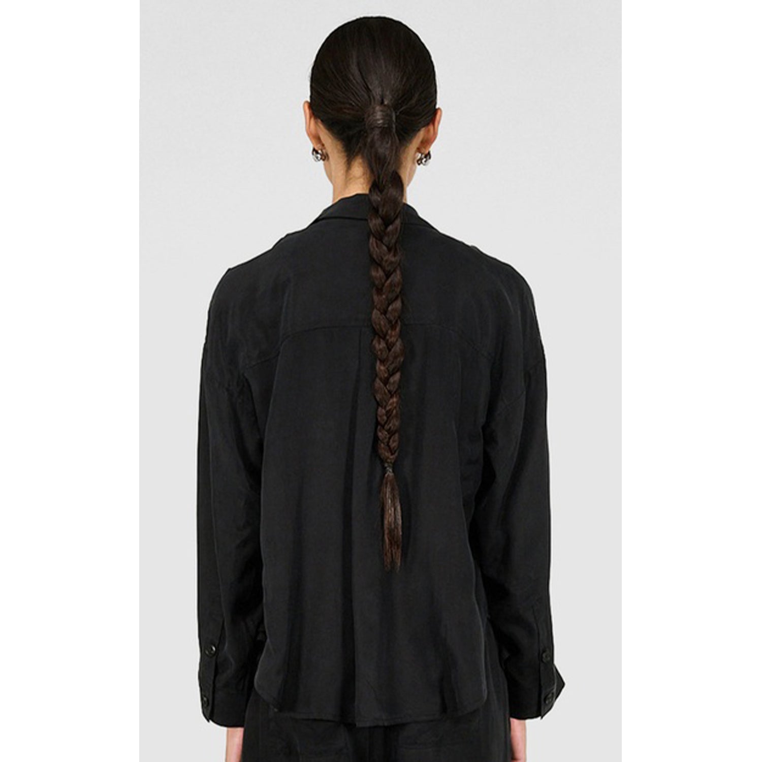 Shirt - Sylvie Cupro Black