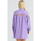 Top Leilani Shirt - Lilac Breeze
