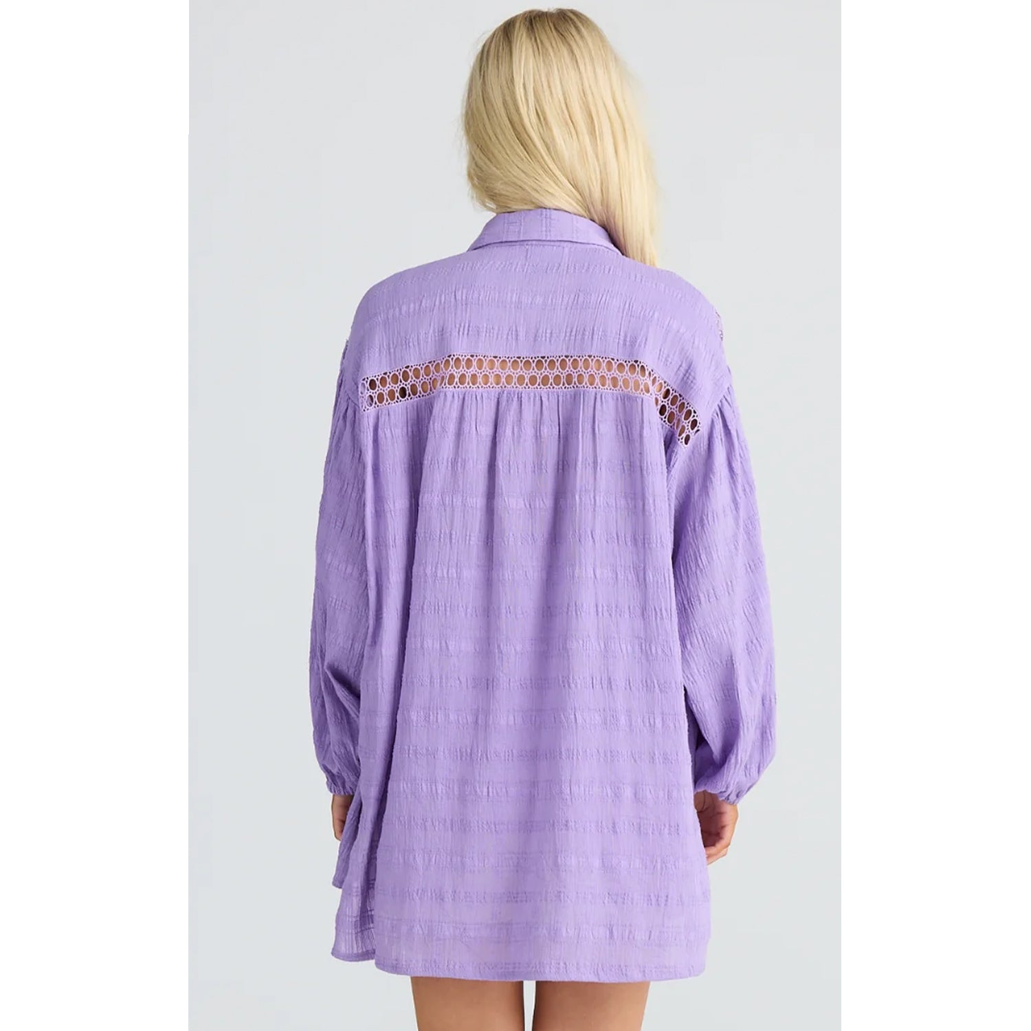 Top Leilani Shirt - Lilac Breeze