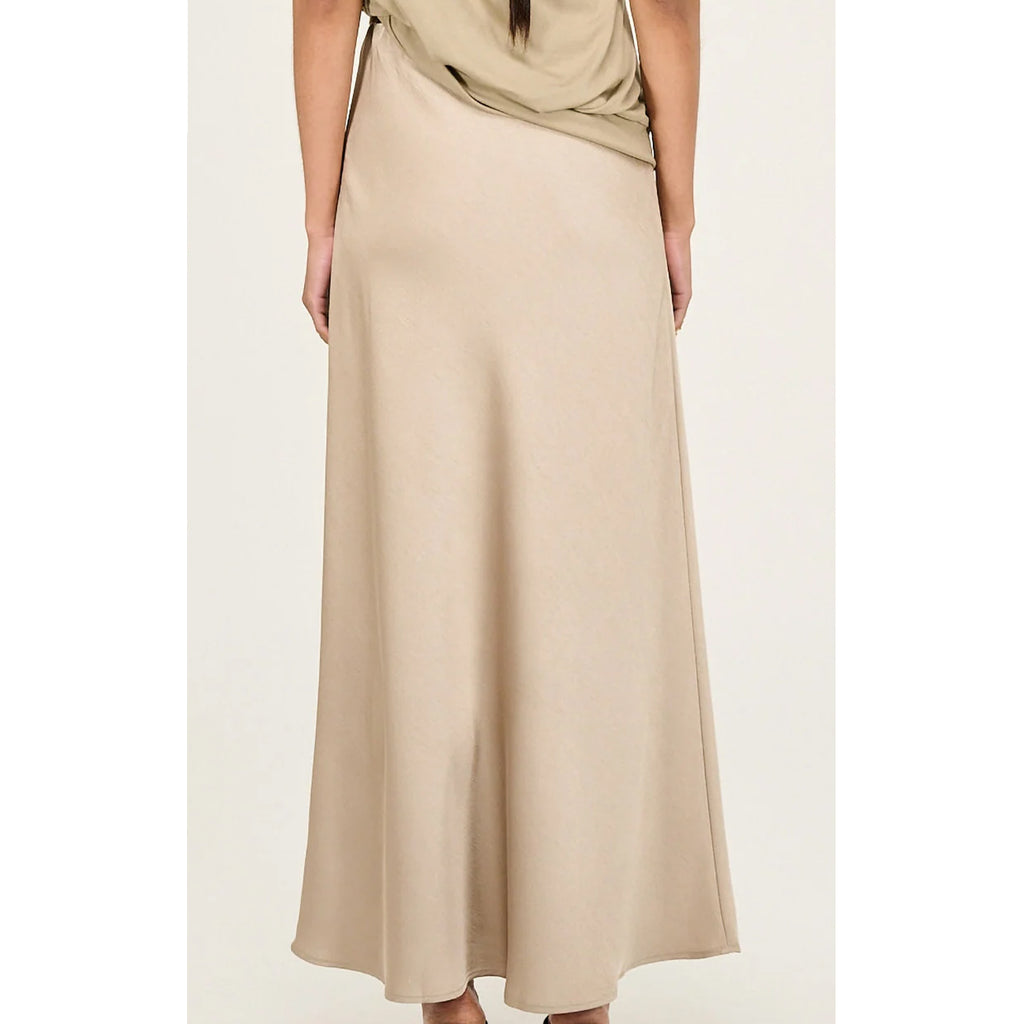 Skirt - Dusk Champagne Bias Maxi