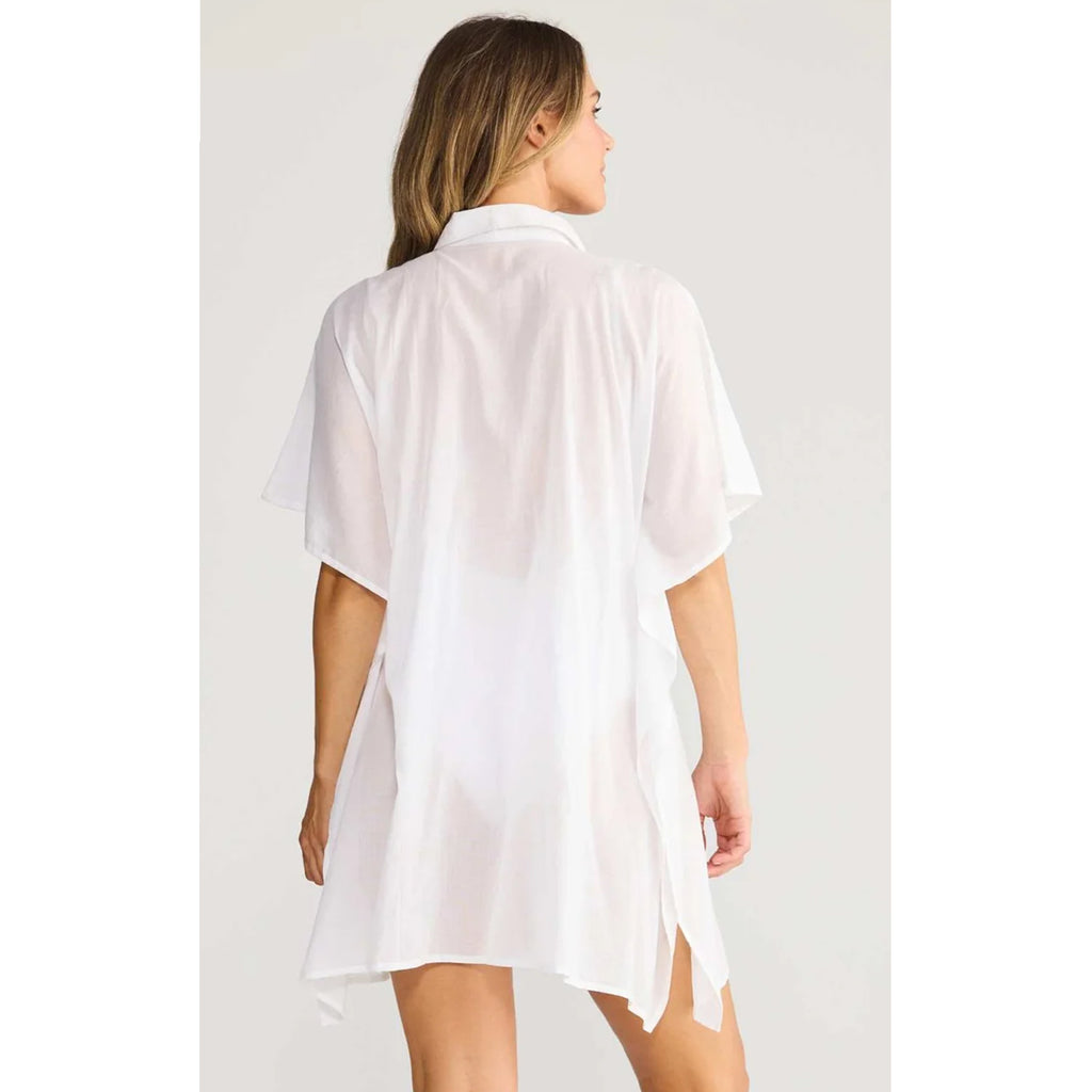 Shirt Kaftan Halia - White