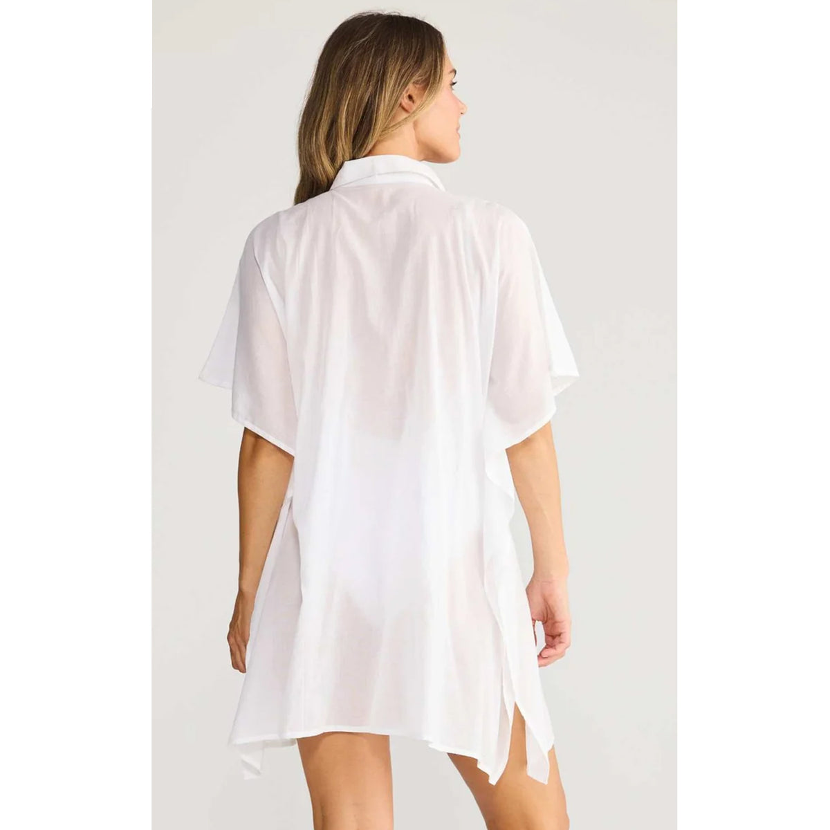 Shirt Kaftan Halia - White