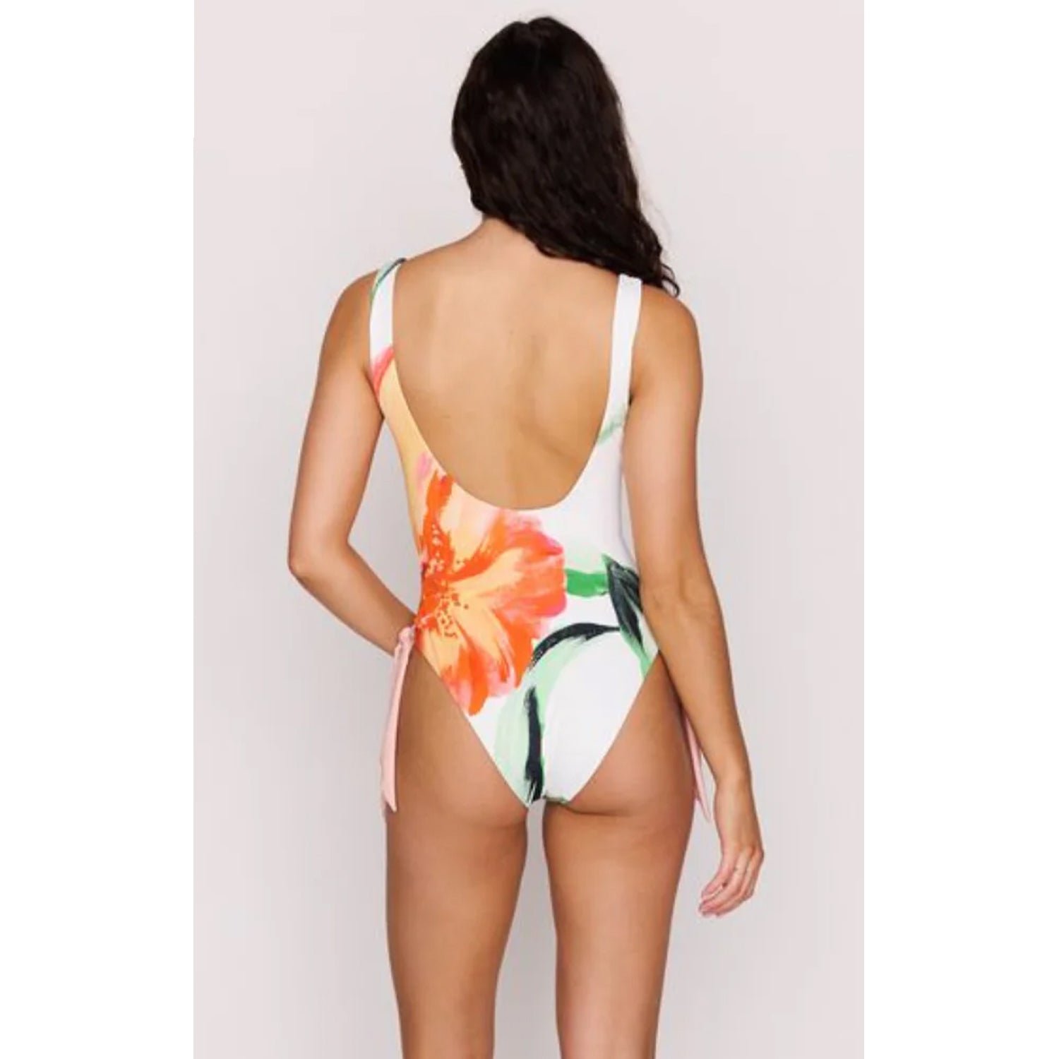 Swimsuit - Zinnia Tie Side One Piece