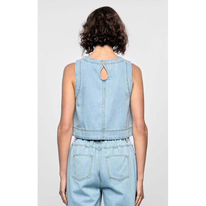 Top Amelia Chambray