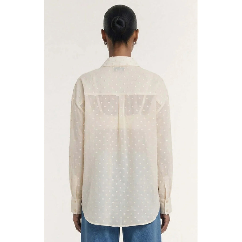 Shirt Etoile - Embroidered Cream Spot