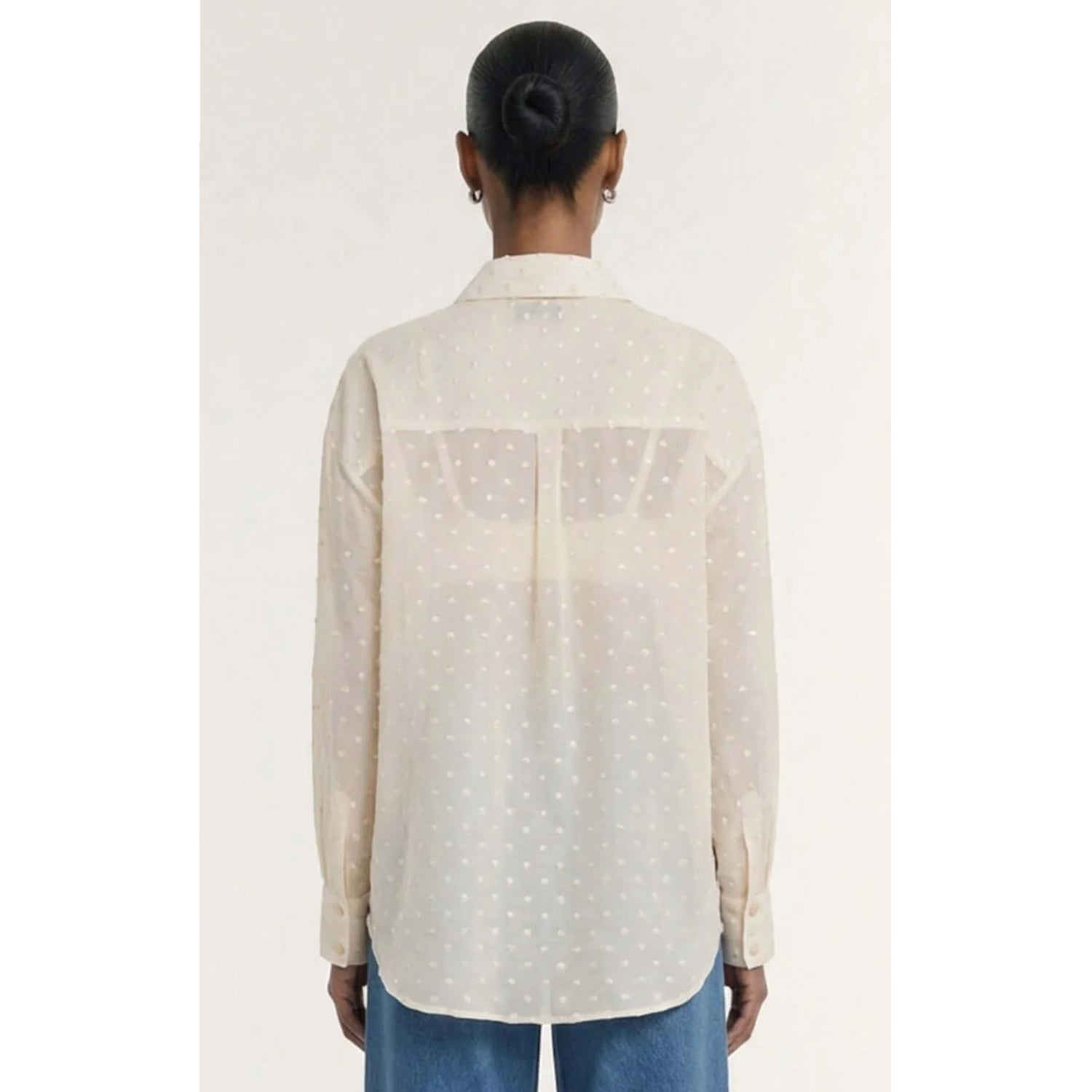 Shirt Etoile - Embroidered Cream Spot