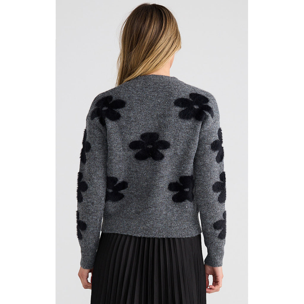 Knit Cosmos - Charcoal Black