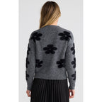 Knit Cosmos - Charcoal Black