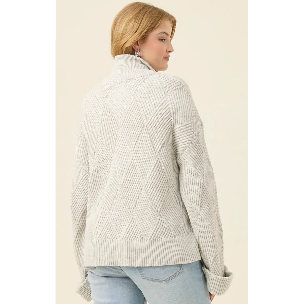 Jumper Sadie Zip - Marle