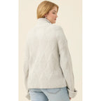 Jumper Sadie Zip - Marle