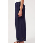 Pant Broderie Larissa - Navy
