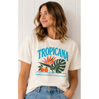 TShirt - Tropicana - Cream