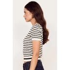 Knit Cardi Top Calla - Teal/Ivory