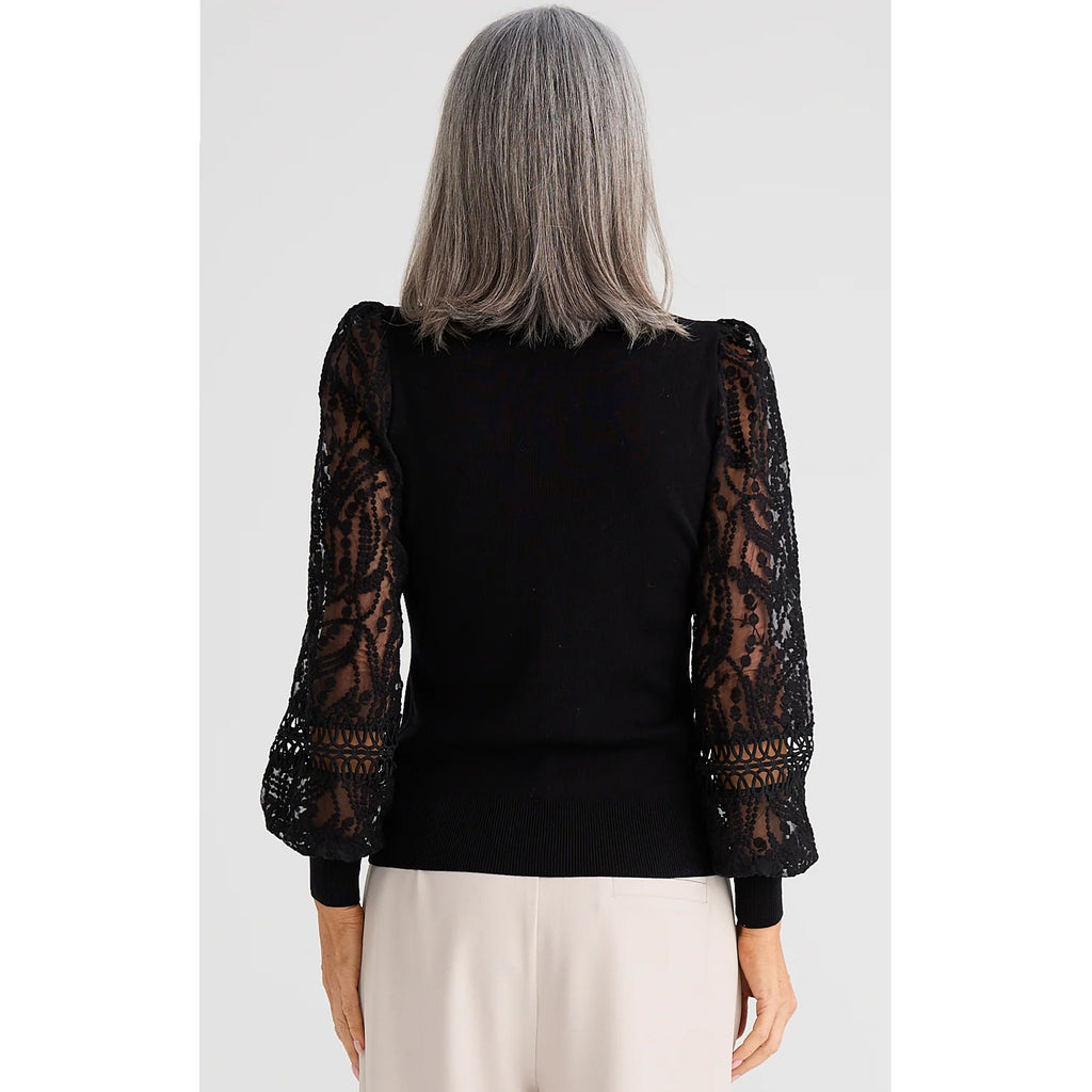 Top Knit Janelle - Black