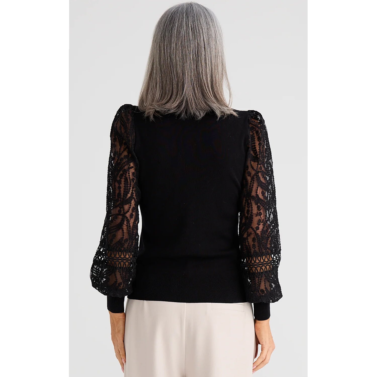 Top Knit Janelle - Black