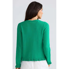 Cardi Lorrie Frill Jade