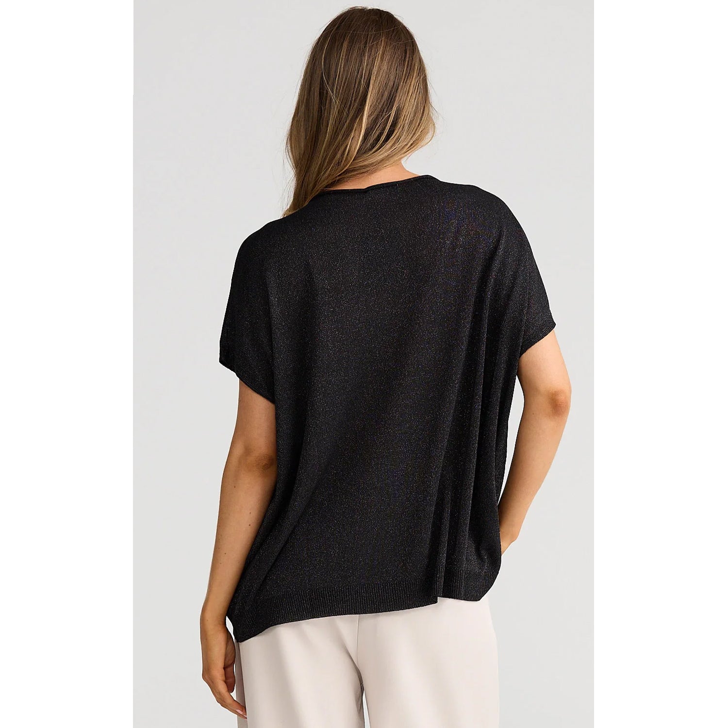Top Knit Radiance OS - Black
