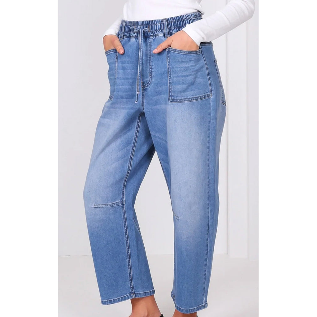 Jeans Leo Barrel - Blue