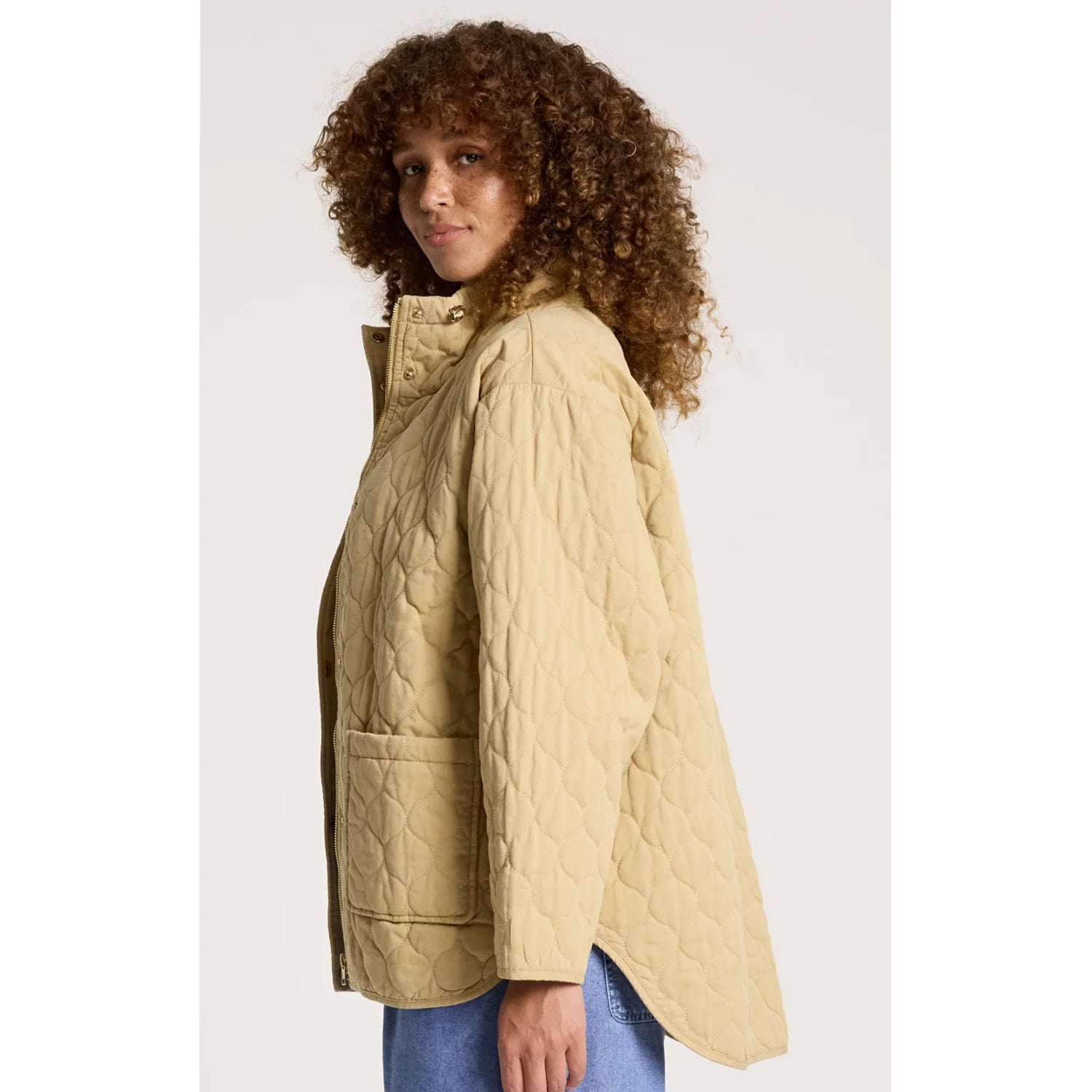 Jacket - Sansi Quilted Dune