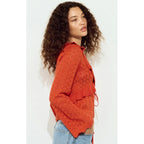 Top- Fia Pointelle Frill