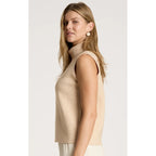 Vest - Zala Knit Bisque