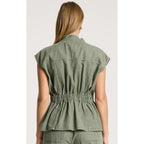 Vest Bodhi Denim - Olive