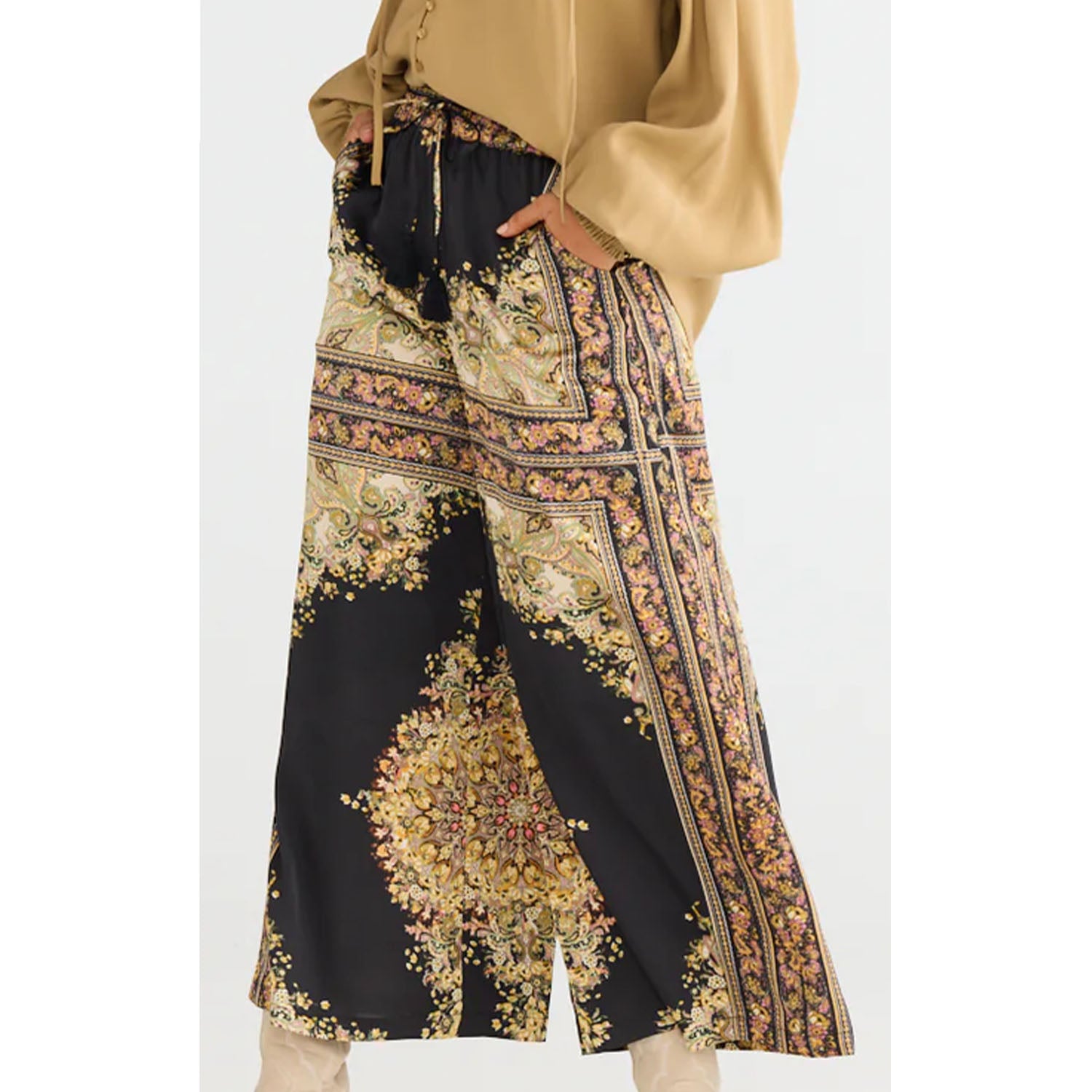 Pant Freedom - Black Paisley