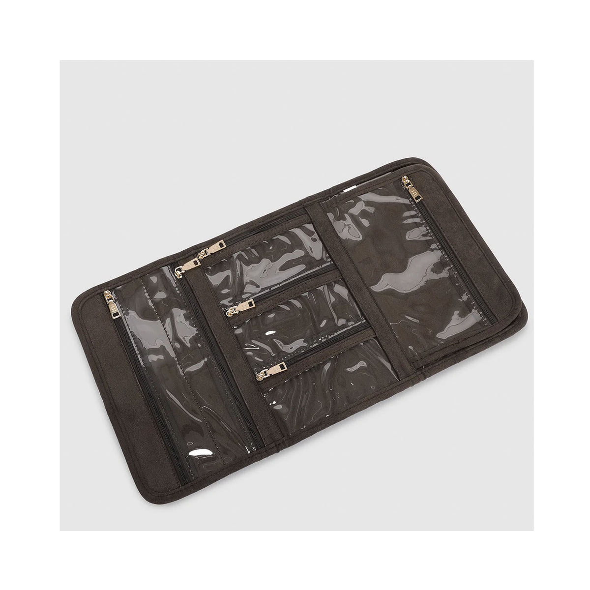 Jewellery Sleeve Carla Suedette - Chocolate